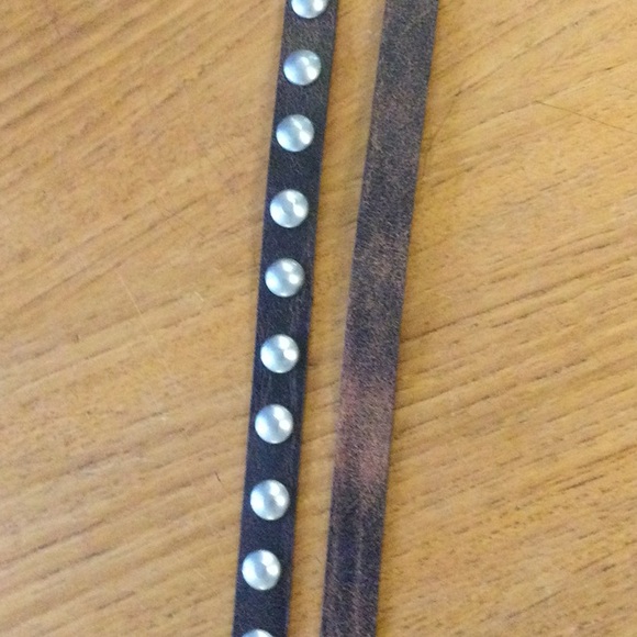 Double Leather belt - Picture 5 of 6